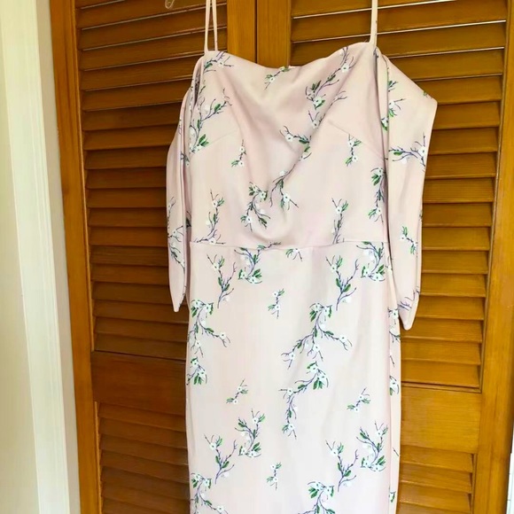 ASOS floral slip dress NWT True Violet midi dress - Picture 2 of 4